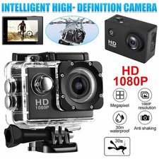 Ultra HD 1080P Sport Camera 120° Action Camera Waterproof Cam DV Video Recorder~