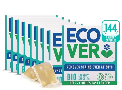 Ecover Bio Washing Capsules - ... Scent, 8x Pack of 18 Capsules - down 21.55% (£6.73) to £24.50 from £31.23