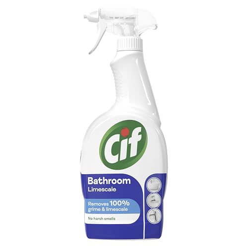 Cif Cleanboost Bathroom Spray ...tainless-steel surfaces 700 ml - down 27.78% (£0.50) to £1.30 from £1.80