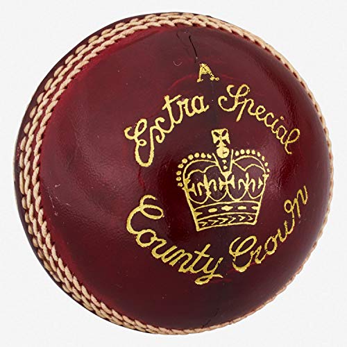 Readers Extra Special 'A' Cricket Ball 5.5oz, Red, Mens - down 28.44% (£5.97) to £15.02 from £20.99