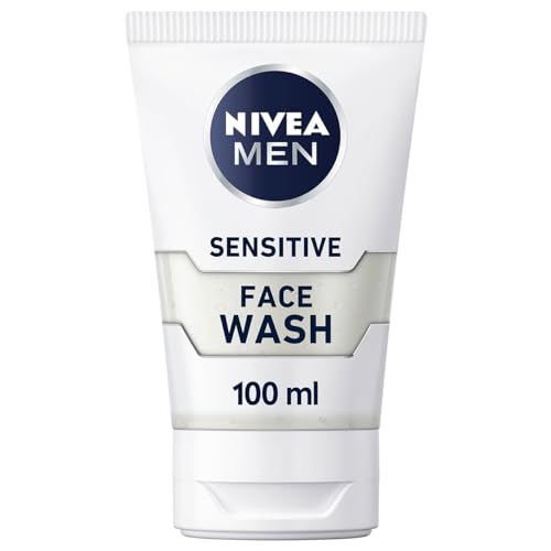 NIVEA MEN Sensitive Face Wash ...in, Men's Skin Care Essentials - down 13.34% (£1.61) to £10.46 from £12.07