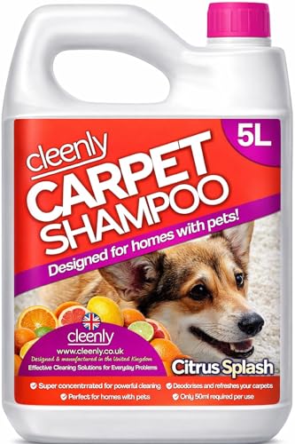 Cleenly Pet Carpet Shampoo Cle... Pet Odours, Urine/Wee Smells, - down 12.50% (£1.57) to £10.99 from £12.56
