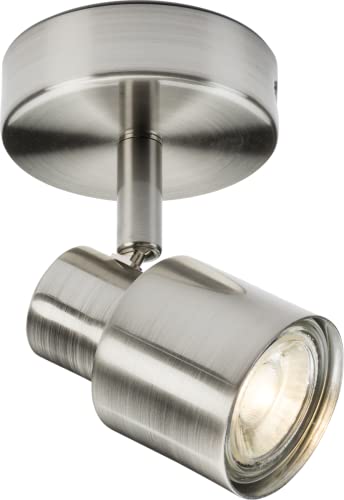Knightsbridge GU10 Adjustable ...l, 50 W, Brushed Chrome CSP1BC - down 32.53% (£3.80) to £7.88 from £11.68