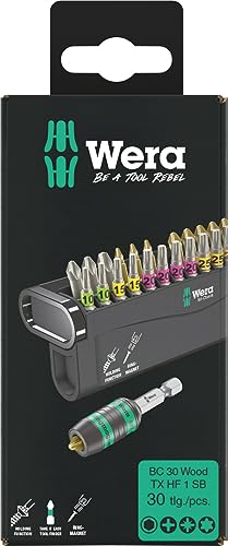 Bit-Check 30 Wood TX HF 1 SB, 30pc - 05057437001 - down 24.21% (£15.22) to £47.65 from £62.87