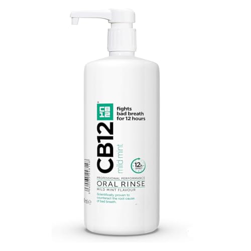 CB12 Mild Mint Menthol Mouthwash, 1000 ml - down 28.60% (£3.99) to £9.96 from £13.95