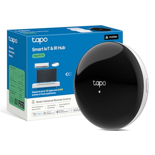 Tapo NEW H110 All in One Smart...hings, Matter Certified, IFTTT - down 43.76% (£14.00) to £17.99 from £31.99