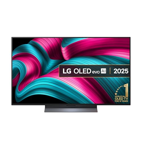 LG OLED48C55LA 48-Inch OLEDevo...zon Alexa, 120Hz) [Model 2025] - down 10.54% (£100.00) to £849.00 from £949.00