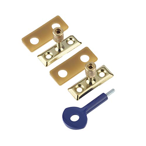 Yale Locks P2P111PB Window Sta...ished Brass Finish (Pack of 2) - down 60.00% (£3.00) to £2.00 from £5.00