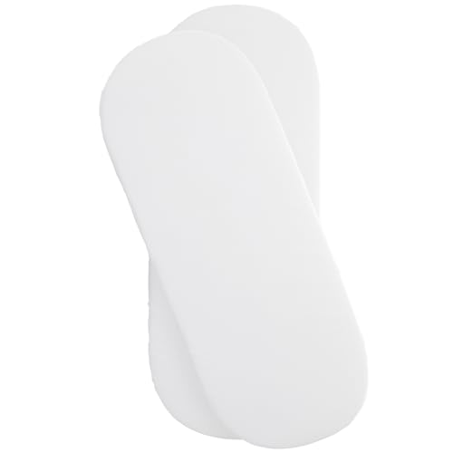 Clair de Lune 2 Pack Jersey Co...sket Sheets 74 x 30 cm (White) - down 44.51% (£3.20) to £3.99 from £7.19
