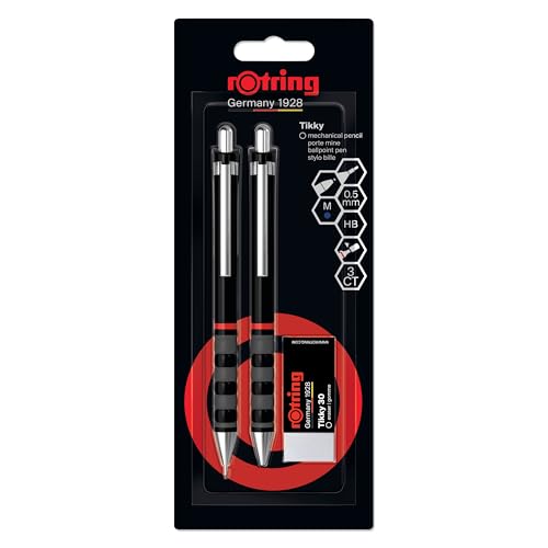 rOtring Tikky Mechanical Penci...ghtweight with Rubberised Grip - down 9.90% (£0.41) to £3.73 from £4.14