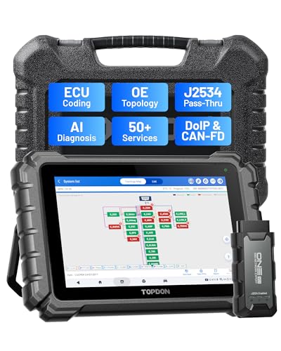 TOPDON ONE 10.1" Bidirectional... SFD SGW Access, CAN-FD & DoIP - down 15.12% (£105.87) to £594.12 from £699.99
