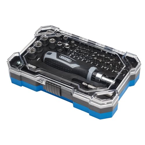 Draper 55pc Soft Grip Ratchet ...ange, HI-TORQ sockets (6-13mm) - down 5.37% (£1.10) to £19.37 from £20.47