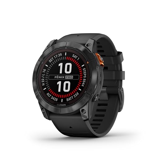 Garmin [Renewed fēnix 7X PRO S... days battery, Black (Renewed) - down 9.58% (£37.59) to £354.69 from £392.28