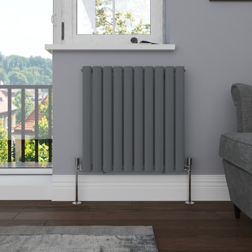 NRG Horizontal 600x590 Oval Co...eating Single Panel Anthracite - down 46.21% (£52.67) to £61.30 from £113.97