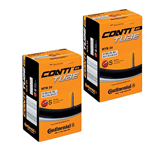 Continental Unisex's MTB Tube ...Inner, Black, [47-622->62-622] - down 43.74% (£5.14) to £6.61 from £11.75
