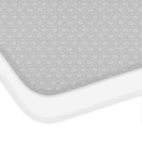 Chicco Next2me Set of 2 Grey Fox Fitted Sheets - down 54.80% (£18.11) to £14.94 from £33.05