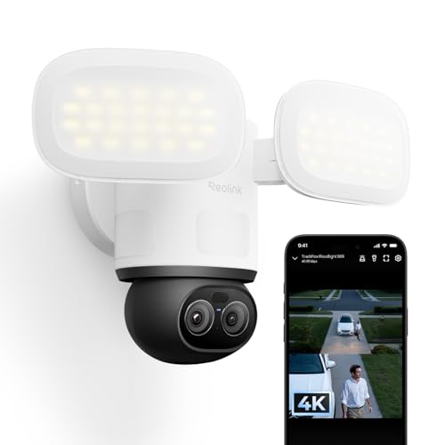Reolink TrackFlex Floodlight W... Security Camera PTZ Dual Lens - down 17.39% (£40.00) to £189.99 from £229.99