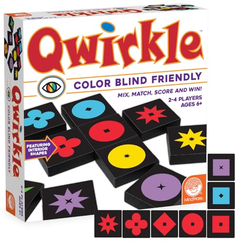 Mindware | Qwirkle (Colour Bli...yers | 45 Minutes Playing Time - down 13.69% (£3.33) to £20.99 from £24.32