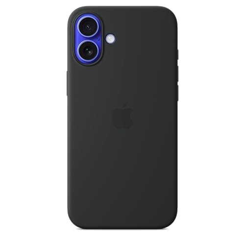 Apple iPhone 16 Plus Silicone ...e with MagSafe - Black ​​​​​​​ - down 25.54% (£9.96) to £29.04 from £39.00