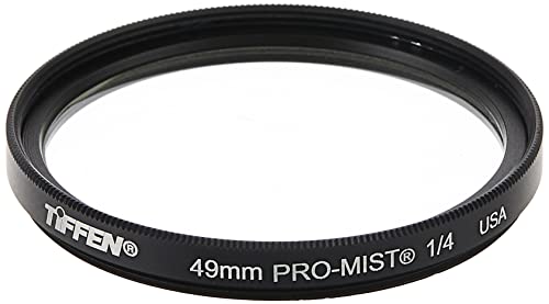 Tiffen 49PM14 49mm Pro Mist 1/4 Filter,Black - down 22.06% (£11.79) to £41.65 from £53.44