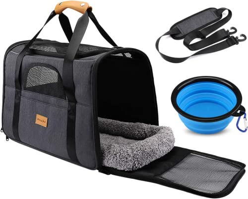 Morpilot Cat Carrier - Airline...Travel Cage, M, Grey (Max 7kg) - down 15.00% (£3.75) to £21.25 from £25.00