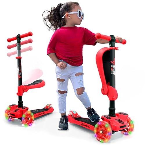 3 Wheeled Scooter for Kids - S..., for Boys/Girls 2-12 Year Old - down 19.20% (£9.50) to £39.99 from £49.49