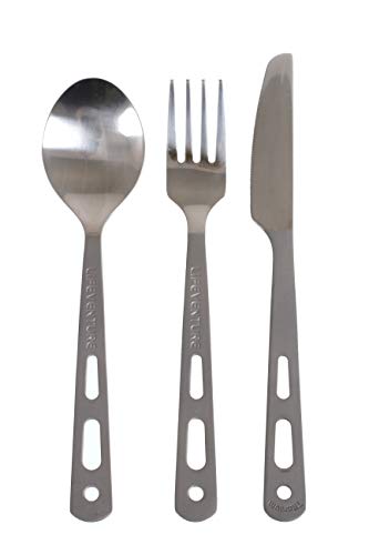 Lifeventure Titanium Camping C...ro Clasp for Camping or Travel - down 37.68% (£7.22) to £11.94 from £19.16