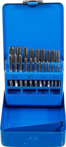 BGS 1924 | Thread Cutting Set | M3 - M12 | 21 pcs. - down 9.99% (£2.17) to £19.56 from £21.73