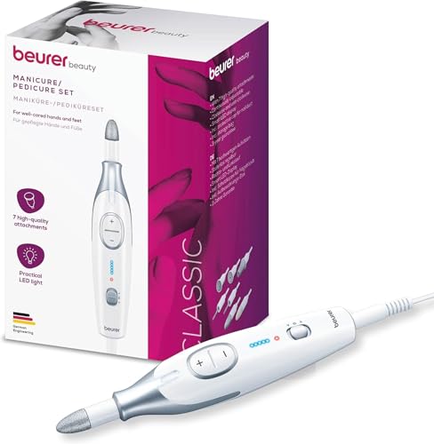 Beurer MP42UK Pedicure & Manic...Professional Kit 7 Attachments - down 20.18% (£5.49) to £21.71 from £27.20