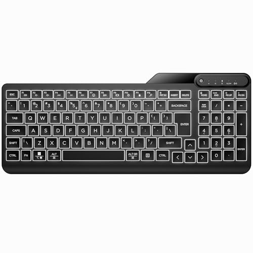 HP 400 Backlit Wired Keyboard ...pter | Spill-Resistant | Black - down 3.79% (£1.27) to £32.28 from £33.55