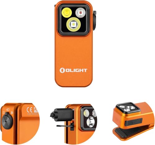 OLIGHT Oclip Pro 500 Lumens 3 ...g, and Safety Warning (Orange) - down 21.77% (£7.79) to £27.99 from £35.78
