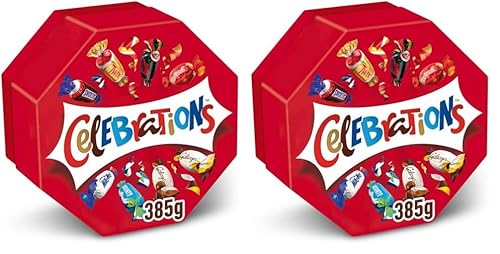 Celebrations Milk Chocolate Gi...Mother's Day, 385g (Pack of 2) - down 7.14% (£1.00) to £13.00 from £14.00