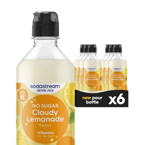 SodaStream Zeros Drink Mix, Cl...de Flavour with added vitamins - down 31.44% (£11.00) to £23.99 from £34.99