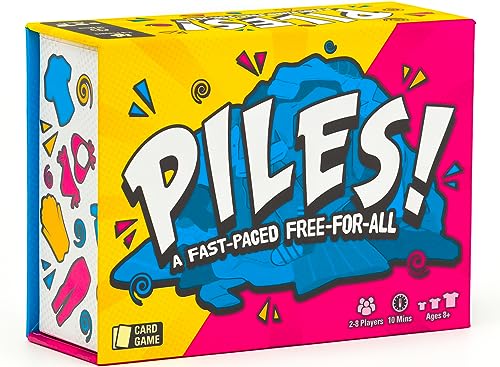 Piles - Card Games - Family Ga...Games - Memory Games - 10 Mins - down 37.85% (£6.09) to £10.00 from £16.09