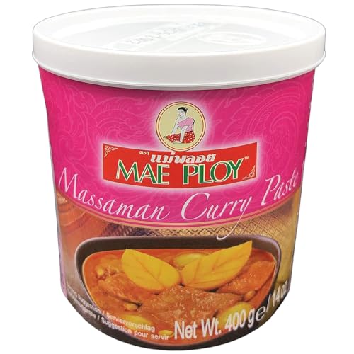 Mae Ploy Massaman Curry Paste ... Authentic Mild Thai Seasoning - down 20.10% (£0.40) to £1.59 from £1.99