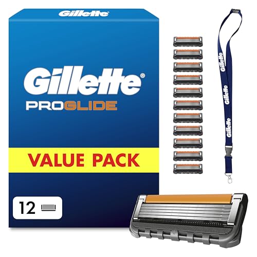 Gillette ProGlide Men’s Razor ..., 12 Count, Includes Key Chain - down 41.69% (£20.01) to £27.99 from £48.00