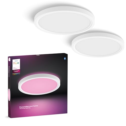 Philips Hue Devote Smart LED P...m, Kitchen, Hallway, 2 Pack, S - down 29.29% (£41.00) to £98.99 from £139.99