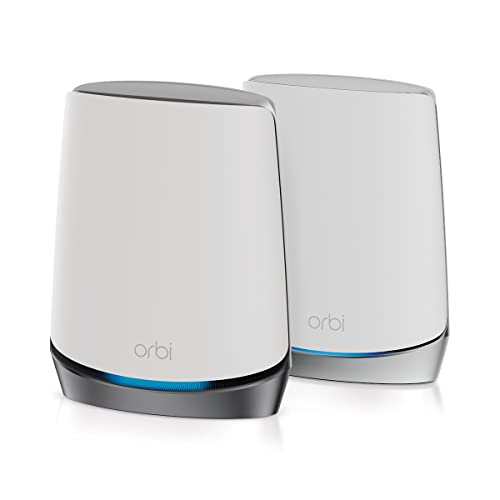 NETGEAR Orbi 5G Tri-Band WiFi ...vices | AX4200 (Up to 4.2Gbps) - down 10.00% (£55.17) to £496.57 from £551.74