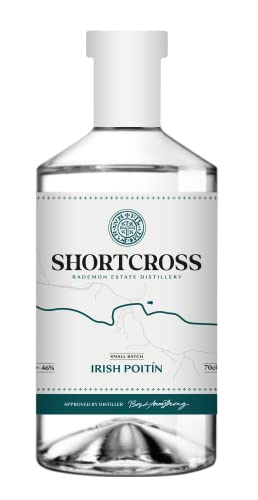 Shortcross Irish Poitín I Note...ning I 70cl : 46% abv I Poteen - down 9.99% (£2.92) to £26.30 from £29.22