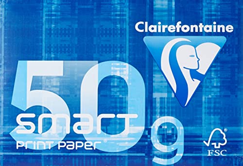 Clairefontaine Papier Smart pa... DIN A4 weiÃŸ 50 g/qm Inh. 500 - down 24.16% (£1.30) to £4.08 from £5.38