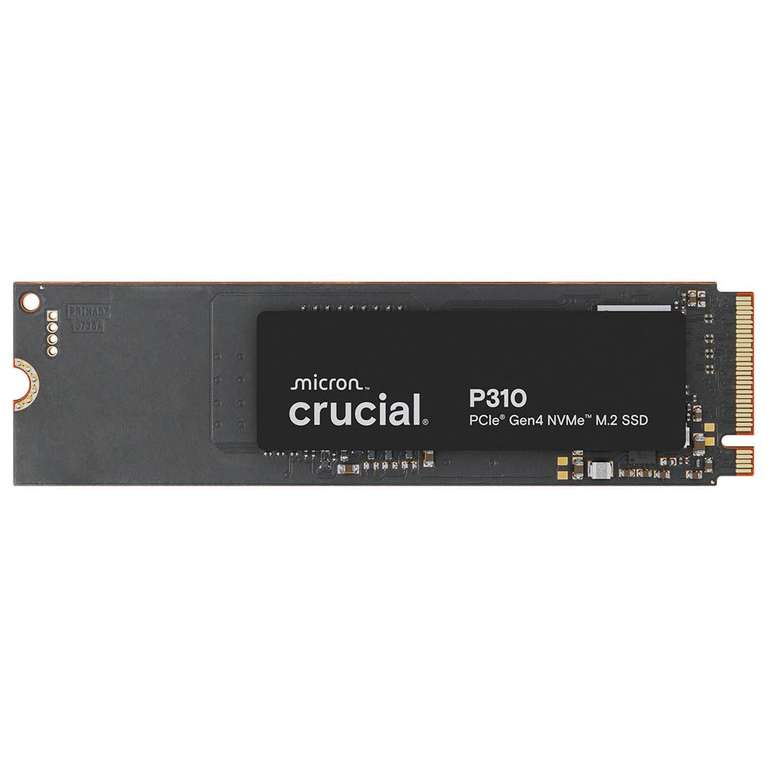 Crucial P310 1TB SSD M.2 2280 NVMe PCIe Gen4, Up to 7,100MB/s, Internal Solid State Drive - CT1000P310SSD801