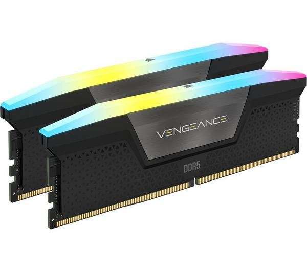 16GB (8GB × 2)CORSAIR Vengeance RGB DDR5 5200 MHz PC RAM Opened – never used with code at Currys Clearance