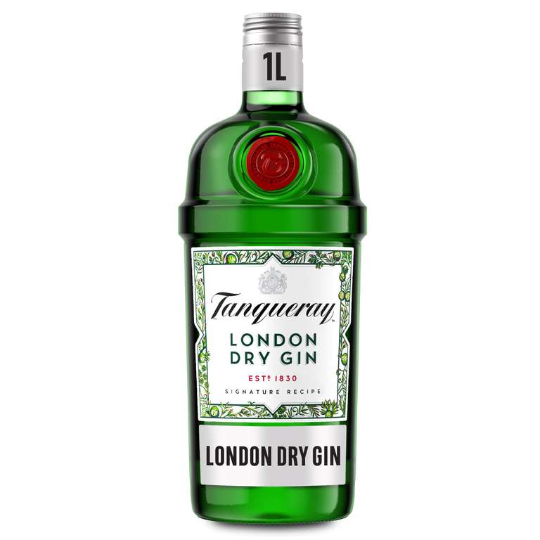 1L Tanqueray London Dry Gin 41.3%