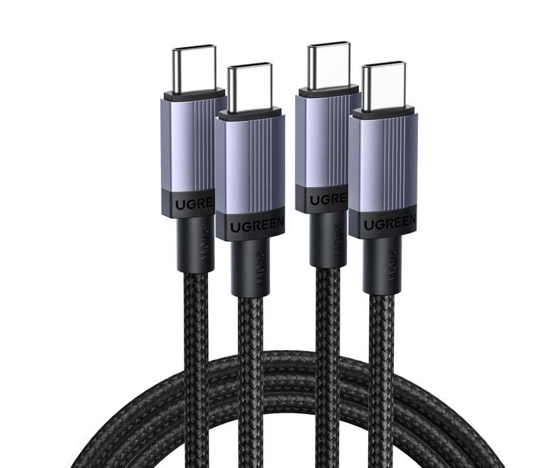 2 Pack UGREEN 240W USB C to USB-C Cable PD 3.1 Fast Charging 2M - Sold by UGREEN GROUP LIMITED UK / FBA