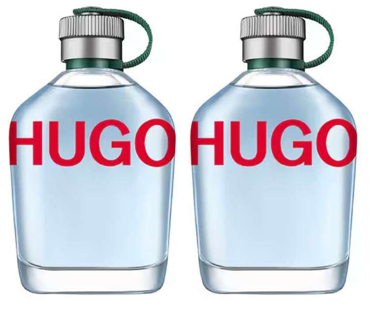 107° - 2 x Hugo Boss HUGO Man Eau de Toilette 200ml - At Checkout (£56.02 / £48.56 on S&S)
