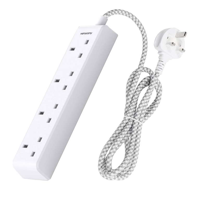 HANYCONY 4 Gang Extension Lead 2M - Sold By hyuk66 FBA
