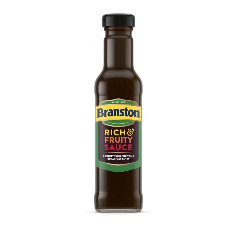Branston Rich & Fruity Sauce 245g - (Or 4 for £2.83 - Using 4 for 3 Promo & Buy 4 Save 5%)