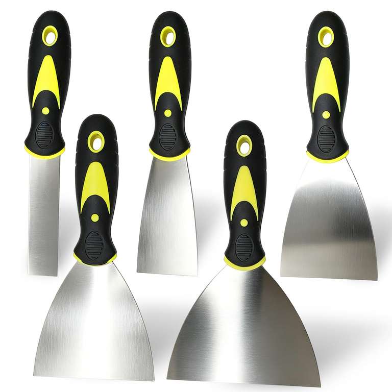 5 Pcs Wallpaper Scraper Tool, 1/2/3/4/5 Inch Paint Scraper Tool - Sold by MKSCXJS / FBA