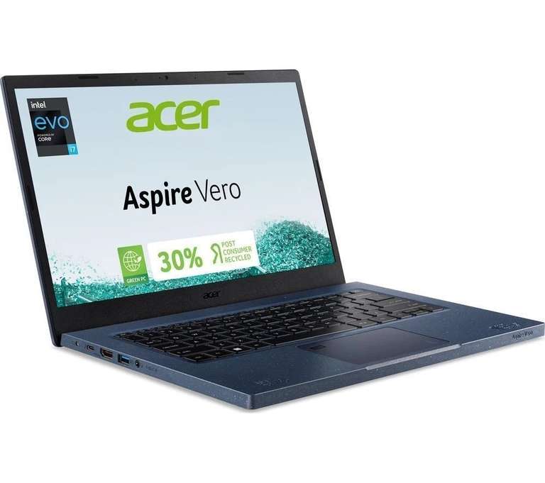 ACER Aspire Vero AV14-52P 14" FHD i7-1355U 16GB/1TB - refurb good - with code sold by currys clearance