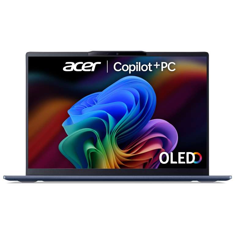 Acer Swift AI SF14-51, Intel Core Ultra 5 226V Processor, 16GB RAM, 1TB SSD, 14" 2.8K OLED Screen, Windows 11 Laptop, Backlit Keyboard Blue